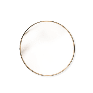 Bathroom Golden Ring Mirror