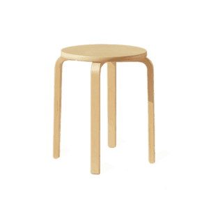 Brown Circle Stool
