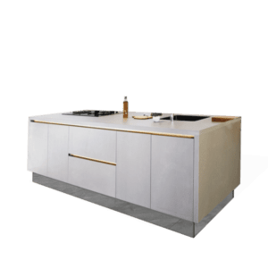 White Kitchen Island
